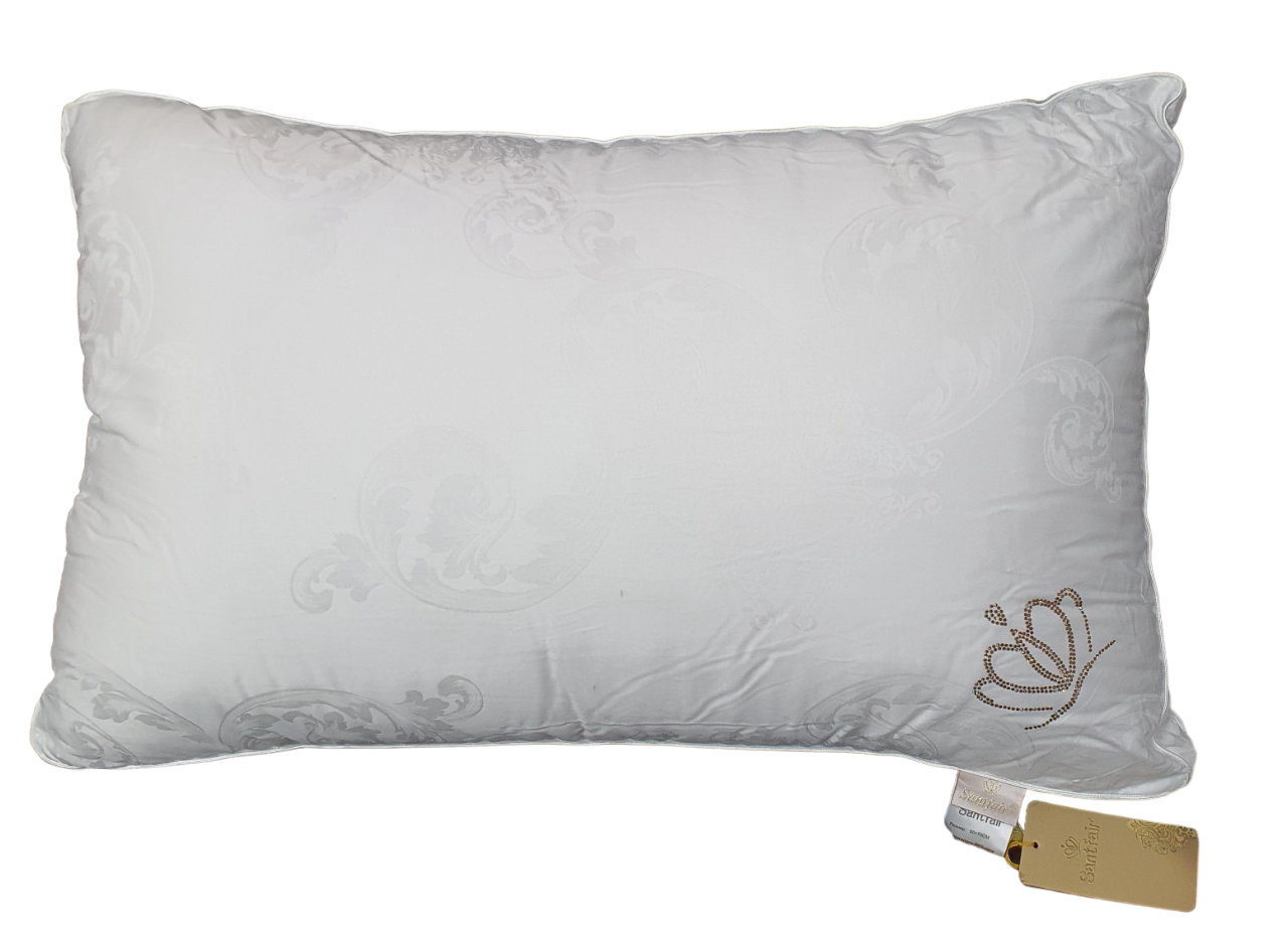 Подушка шелковая 50х70 см Белый (70062)