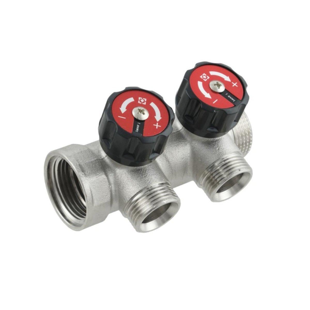 Коллектор Raftec 1x3/4 2 выхода KV03022