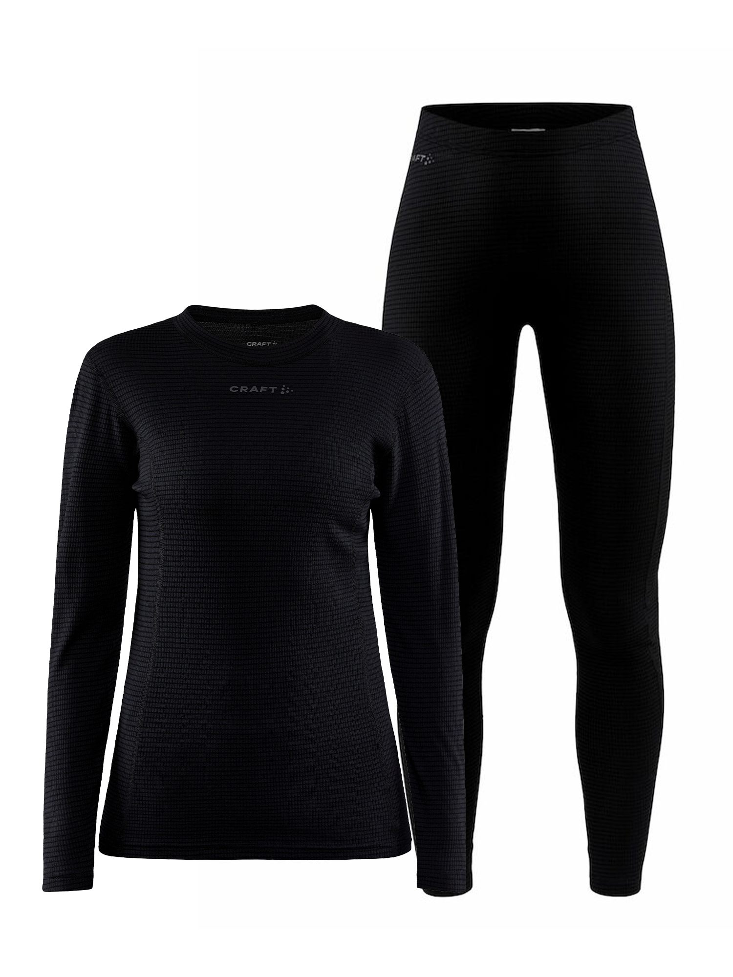 Комплект шерстяного термобелья женский для спорта Craft Pro Wool Extreme X Set 1911154/1911156-999000 M Black
