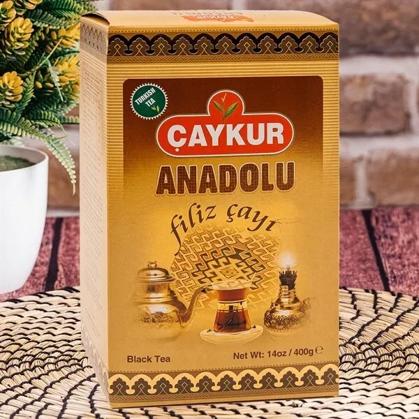 Чай чорний CAYKUR Anadolu Filiz дрібнолистовий 400 г (2589720205) - фото 2 Чай чорний CAYKUR Anadolu Filiz дрібнолистовий 400 г (2589720205) - фото 2