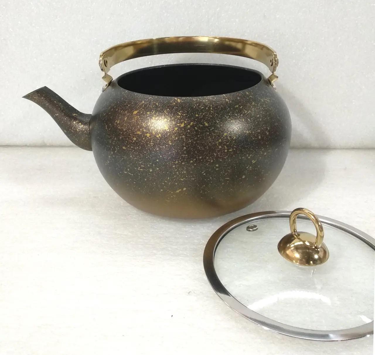 Чайник OMS Collection 8212-XL 3 л Gold (88525) - фото 6 Чайник OMS Collection 8212-XL 3 л Gold (88525) - фото 6