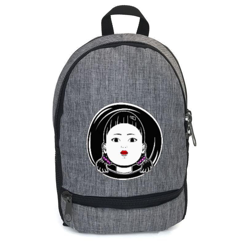 Школьный рюкзак подростковый Cappuccino Toys с принтом Игра в Кальмара sqd 007-gry 12,5 л Серый (1529381956) Школьный рюкзак подростковый Cappuccino Toys с принтом Игра в Кальмара sqd 007-gry 12,5 л Серый (1529381956)