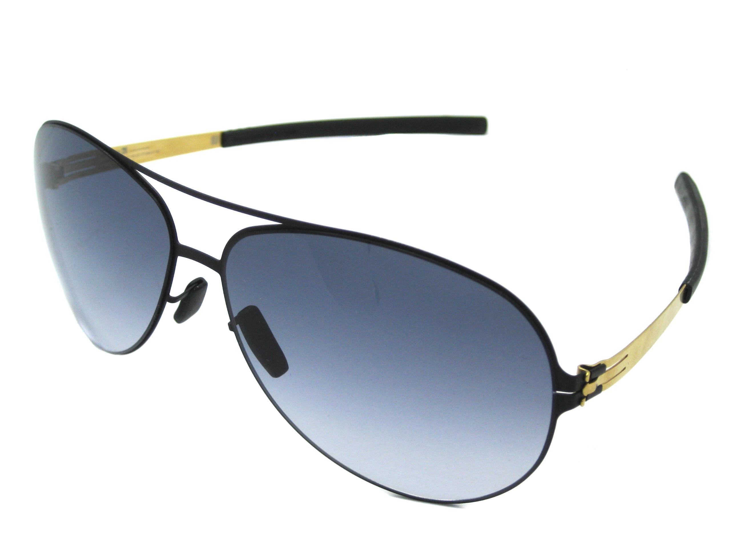 Солнцезащитные очки IC! Berlin Raf S.20y Black/Mat gold