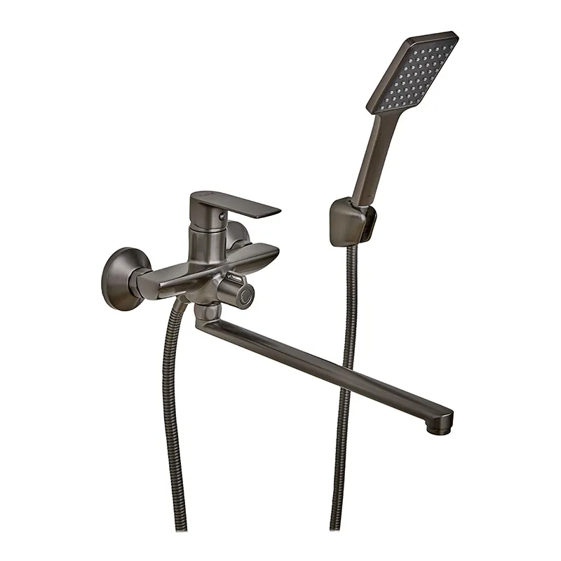 Змішувач для ванни Haiba Alex 006 Euro Graphite (HB3997)