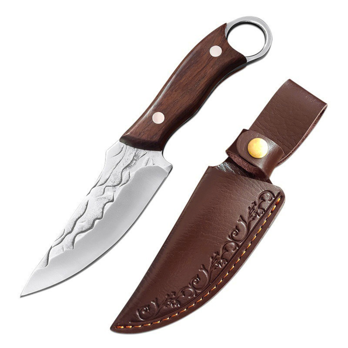 Нож с чехлом туристический ForgedKnife (3500)