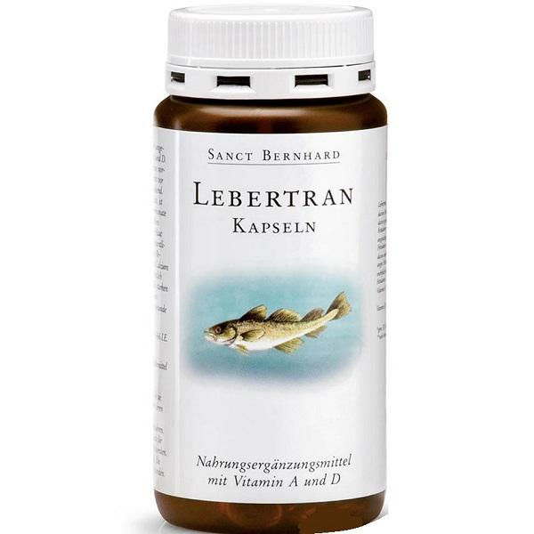 Жир із печінки тріски Sanct Bernhard Lebertran 500 mg 200 капс. (000020649)