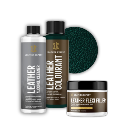 Набор для легкой реставрации кожаного салона Leather Expert 603 Forest Green