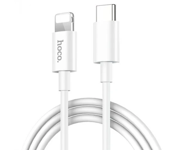 Кабель USB Hoco X36 PD Type-C to Lightning 18W 1 м White