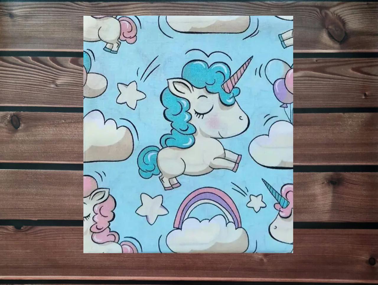 Пеленка детская BST из натуральной хлопковой ткани 90х80 см Мятный (1798900071)