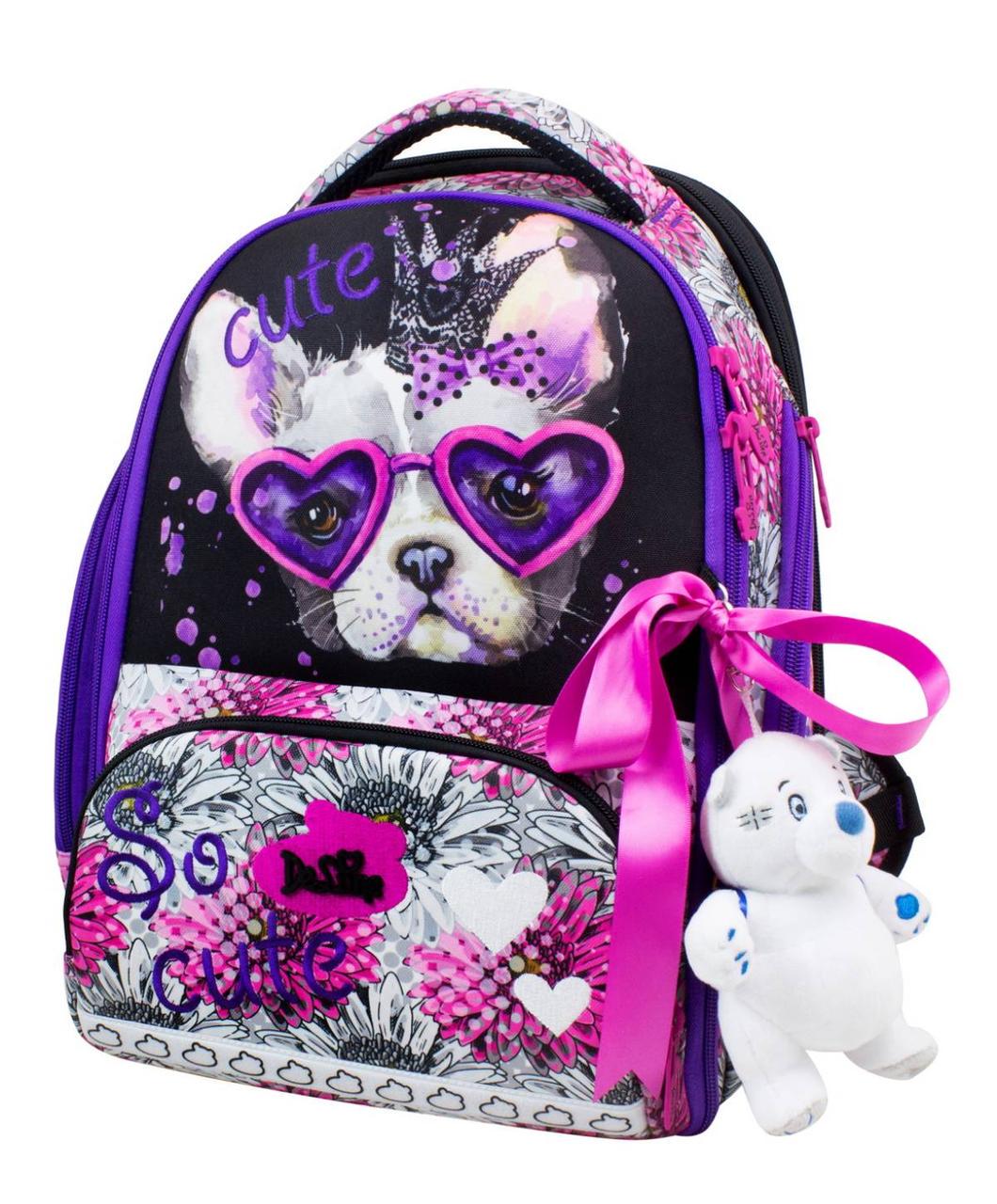 Ранец школьный для девочек DeLune 10-001 для 1-4 класса (1441144854)