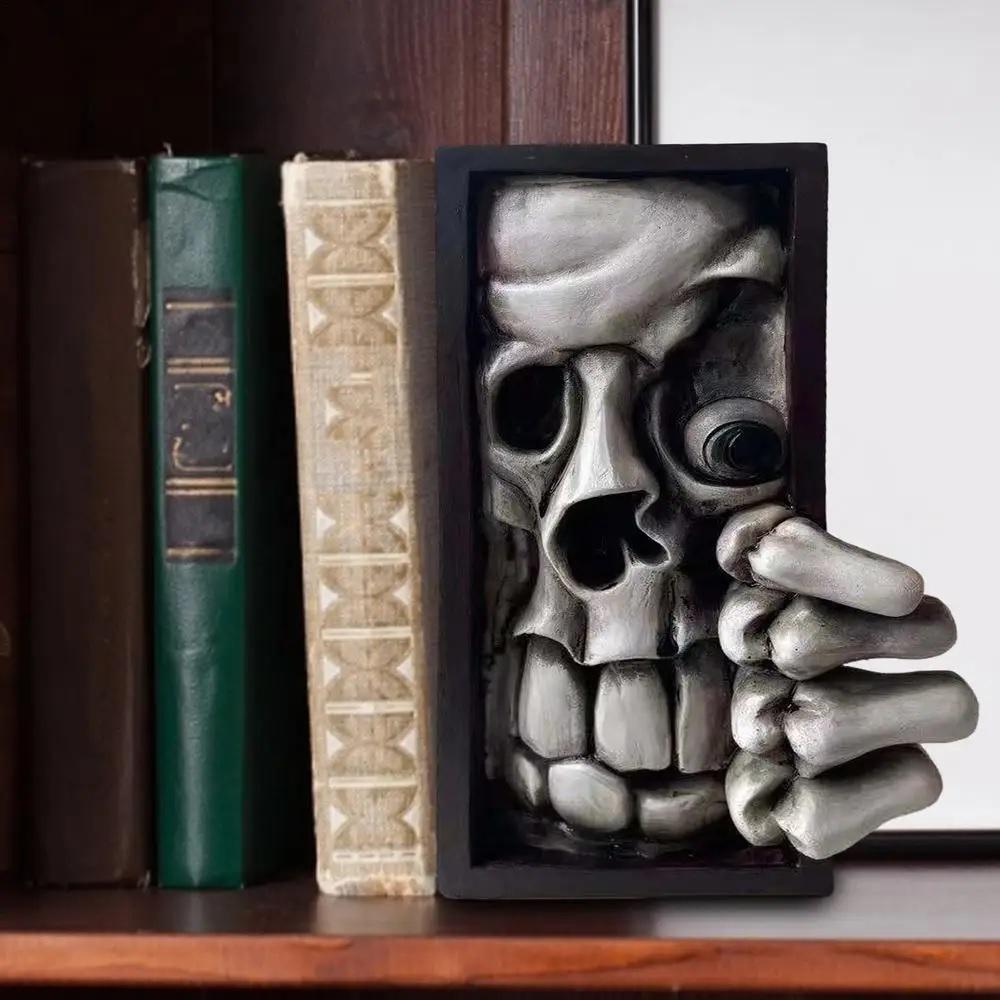 Підставка для книг Monster Bookend Scull Череп (112) - фото 5