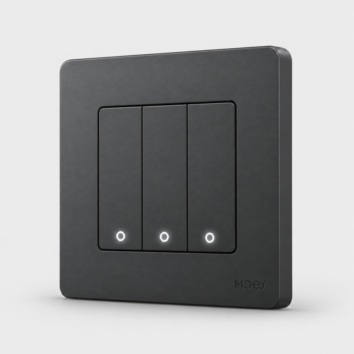 Выключатель беспроводной сценарный Moes Star Ring ZigBee 3 клавиши (WH00919)