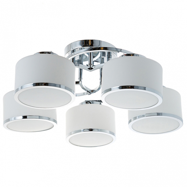 Люстра потолочная Flora на 5 ламп Белый (MT002/5) Люстра потолочная Flora на 5 ламп Белый (MT002/5)