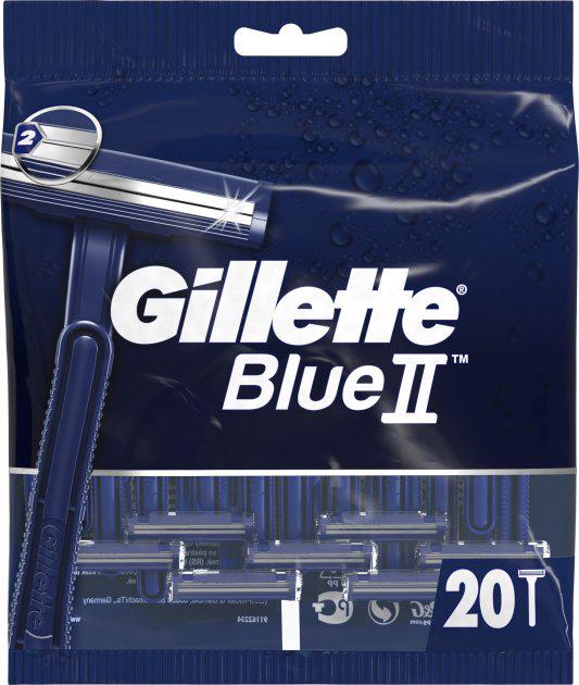 Станки для бритья Gillette Blue II 20 шт. (5585)