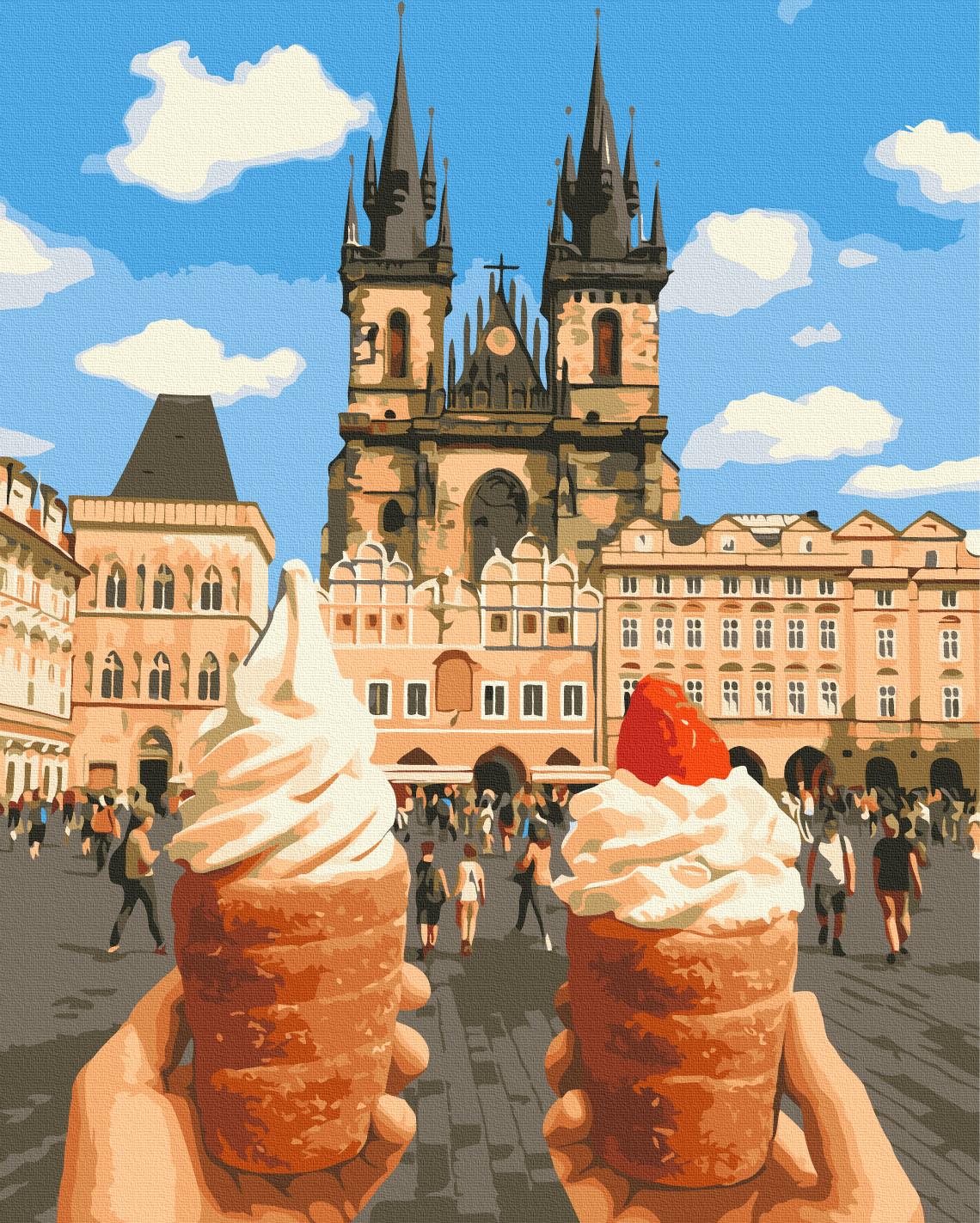 Картина по номерам Brushme Лакомства старого города 40x50 см (BS54538)