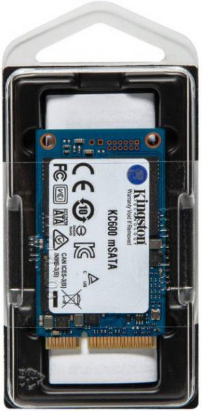 SSD-накопитель Kingston KC600 256GB mSATA SATAIII 3D TLC (SKC600MS/256G) - фото 6 SSD-накопитель Kingston KC600 256GB mSATA SATAIII 3D TLC (SKC600MS/256G) - фото 6