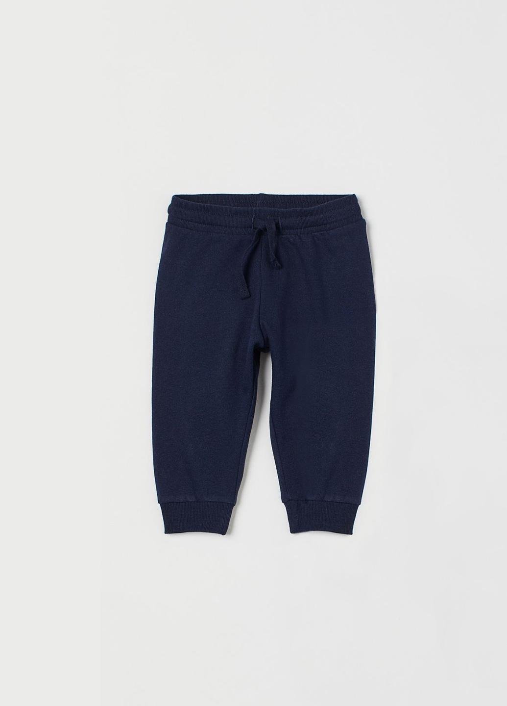 Байковые брюки H&M 86 см Темно-синий (880972001b50)