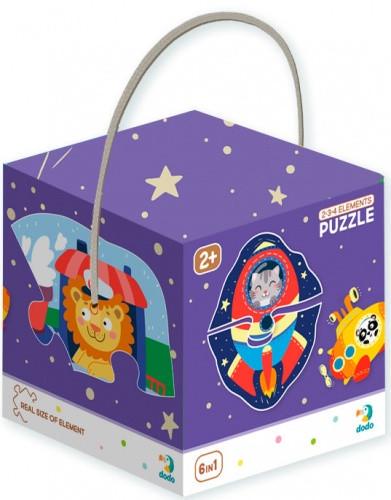 Пазл дитячий 2/3/4DoDo 2/3/4Транспорт 300154 2/3/42/3/4 2/3/4 ел. 2/3/4 (RLT9794)