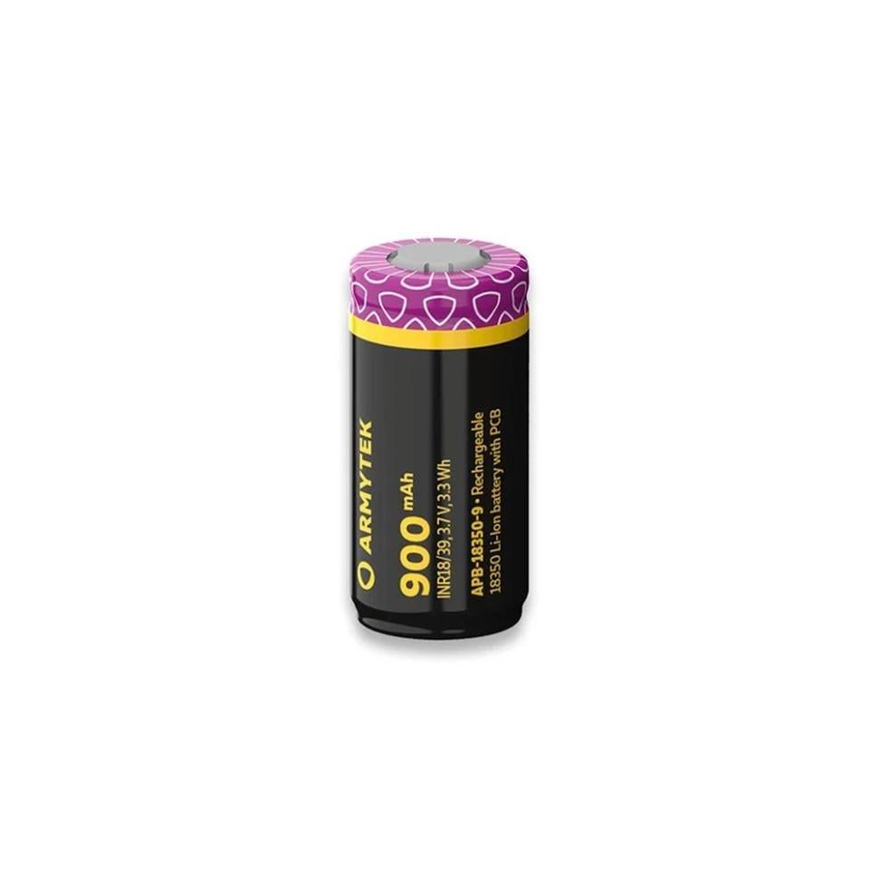 Акумулятор літієвий 18350 Li-Ion Armytek 900 mah Акумулятор літієвий 18350 Li-Ion Armytek 900 mah