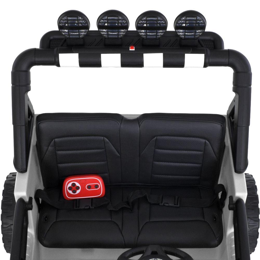 Дитячий електромобіль Bambi Jeep Toyota 2566AEBLR 4W Білий - фото 6 Дитячий електромобіль Bambi Jeep Toyota 2566AEBLR 4W Білий - фото 6