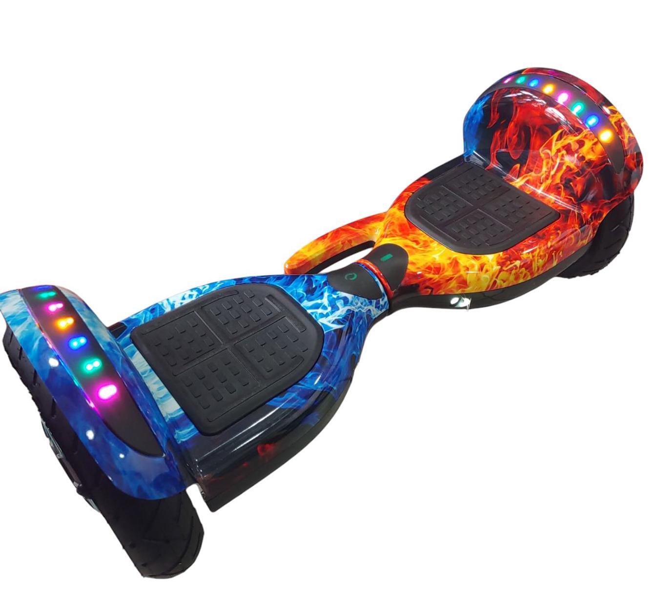 Гироборд Smart Balance U10 Premium Огонь и лед 10"