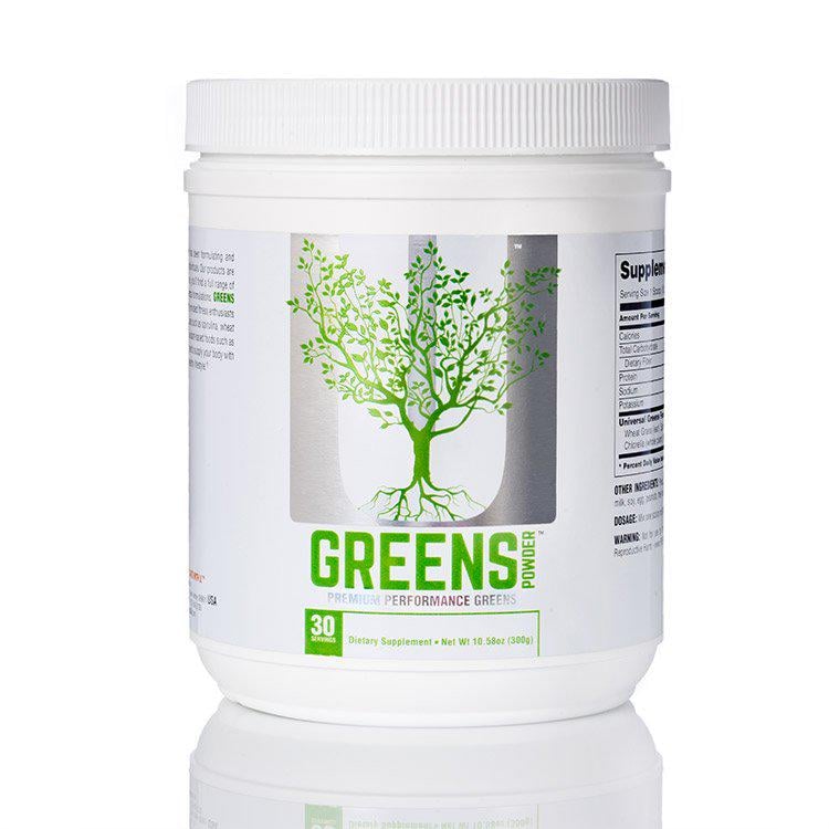 Антиоксиданты для спорта Universal Nutrition Naturals Greens Powder 300 г 30 порций Unflavored Антиоксиданты для спорта Universal Nutrition Naturals Greens Powder 300 г 30 порций Unflavored