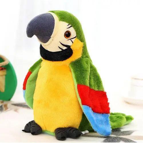 Папуга-повторюшка Parrot Talking Червоний/Зелений/Синій (3-1-00626)