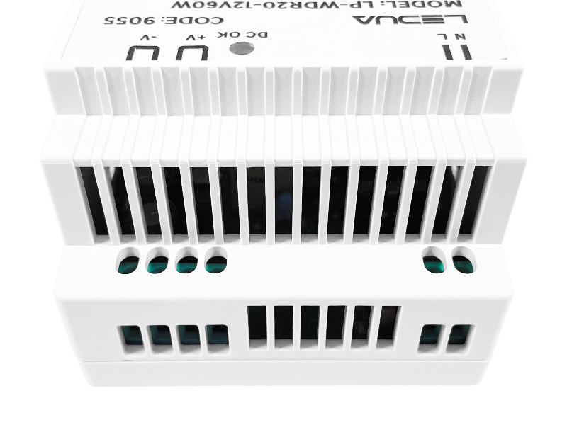 Блок питания LEDUA на DIN-рейке 60W 5А IP20 12V (LP-WDR20-12V60W) - фото 5 Блок питания LEDUA на DIN-рейке 60W 5А IP20 12V (LP-WDR20-12V60W) - фото 5