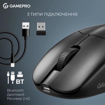 Компьютерная мышка GamePro Asgard Surt Bluetooth/USB Black (GM017B) - фото 2
