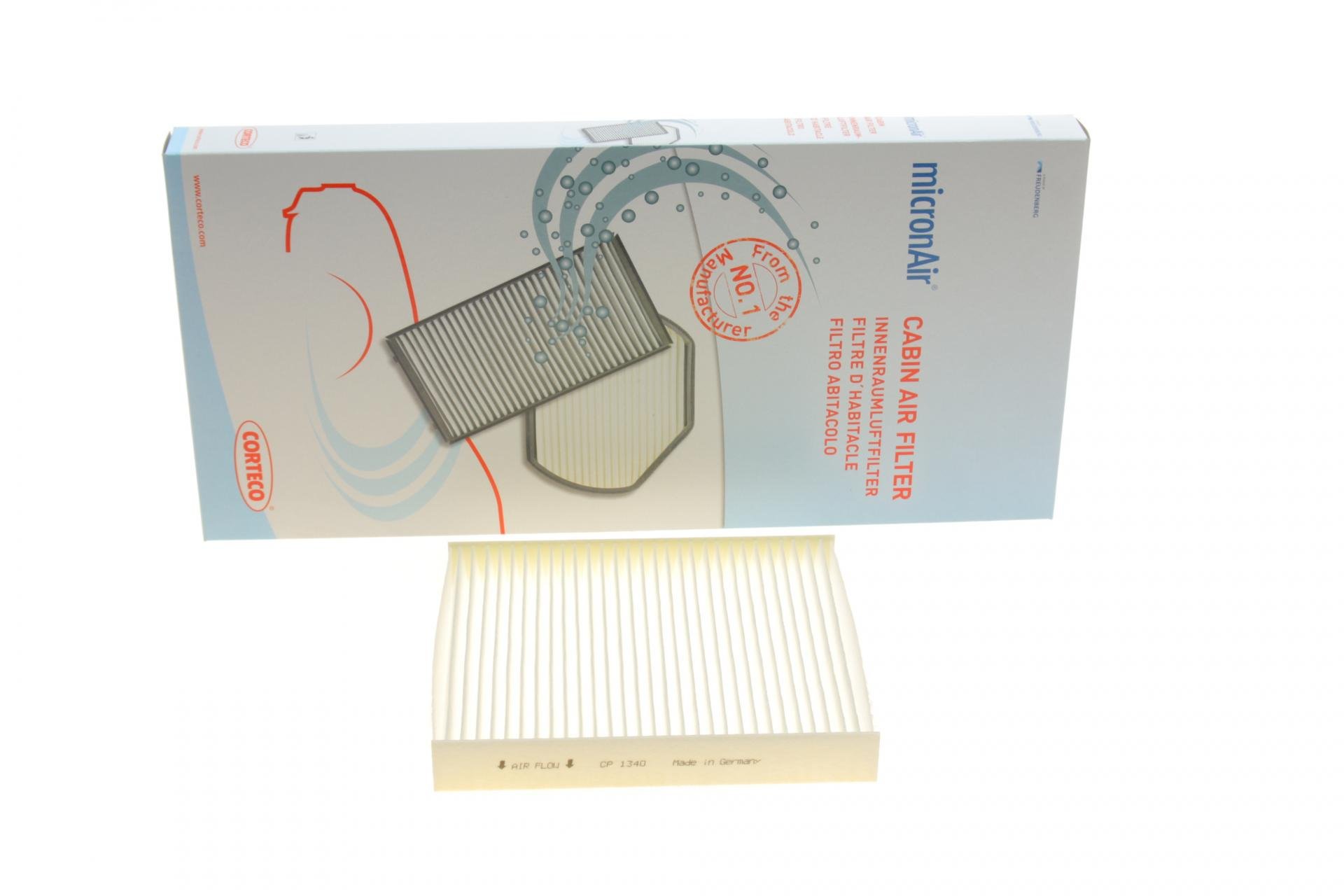 Фильтр салона CORTECO для Kia Soul 1,6/1,6D 09- угольный (80001206)