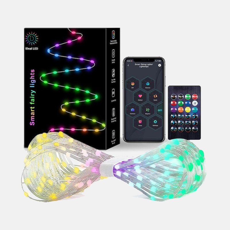 Гірлянда розумна RGB USB з Bluetooth/пультом/додатком APP та вологозахистом 20 м - фото 4