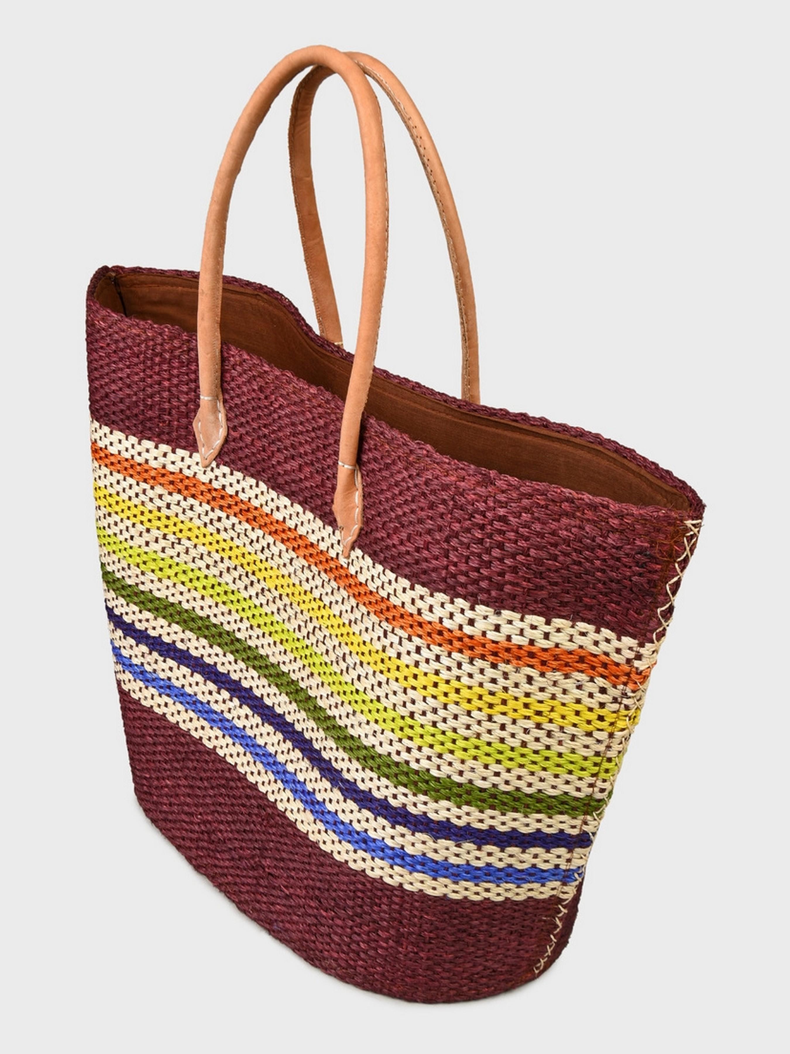 Сумка пляжная LE COMTOUR DE LA PLAGE Kirindy SGM CHO One size Chocolat (ZIK0000018195) - фото 2 Сумка пляжная LE COMTOUR DE LA PLAGE Kirindy SGM CHO One size Chocolat (ZIK0000018195) - фото 2