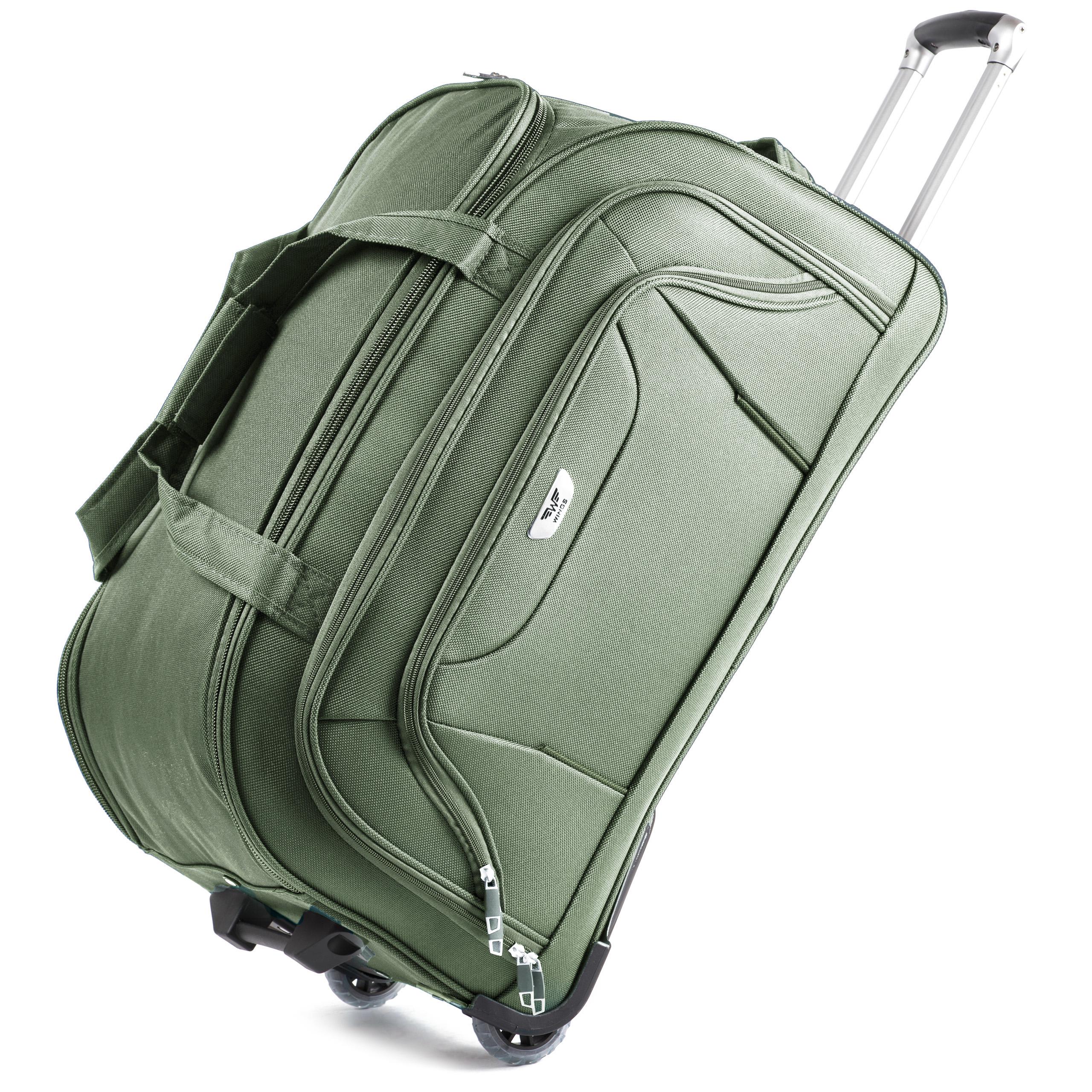 Сумка дорожная Wings c1055 63 л на 2 колесах Зеленый (10228307)