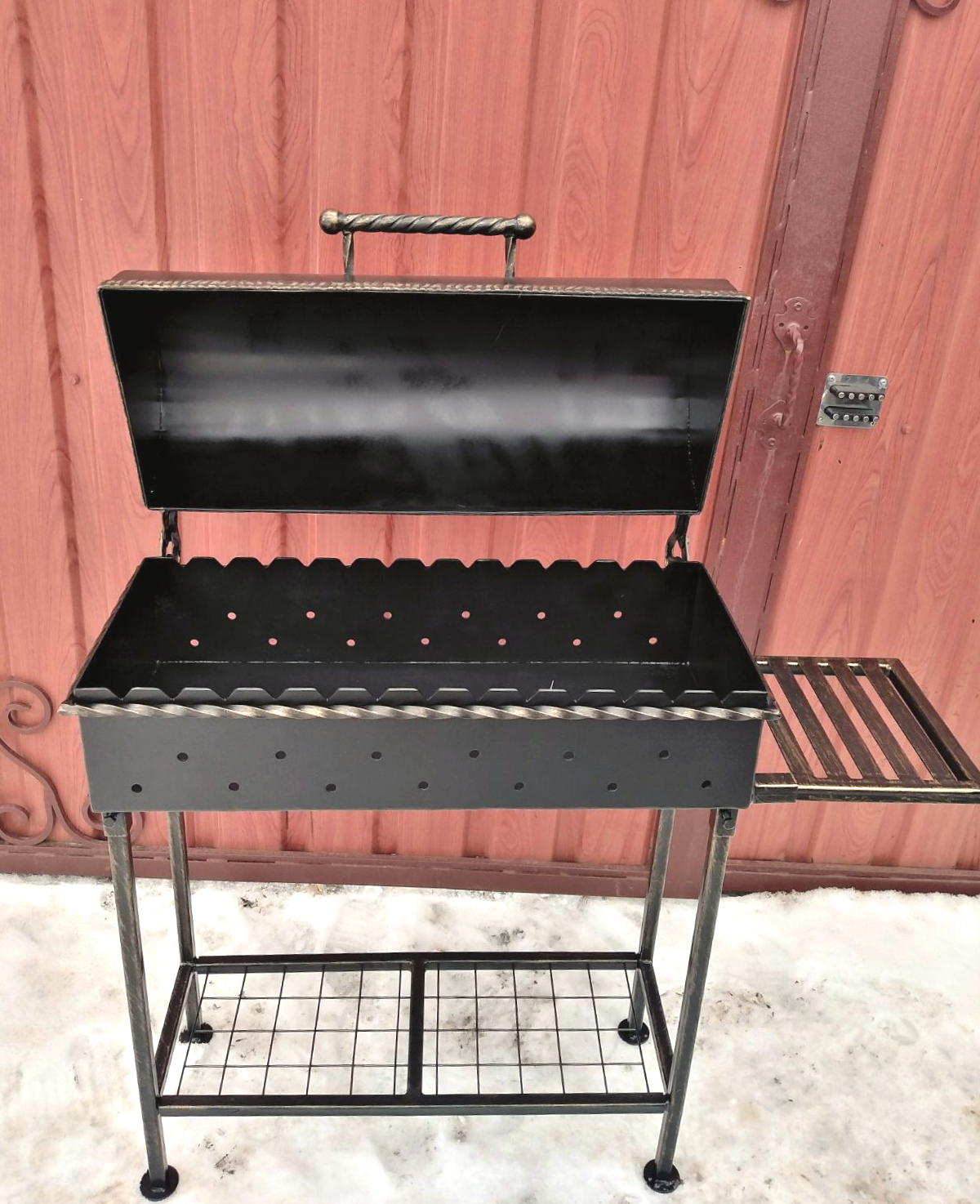 Мангал Сундук кований (14251008) - фото 7 Мангал Сундук кований (14251008) - фото 7