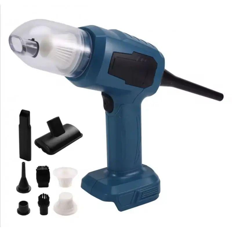 Пылесос автомобильный беспроводной 180 мл 5,5 кПа 21В 1200 л/мин (opt-105504)