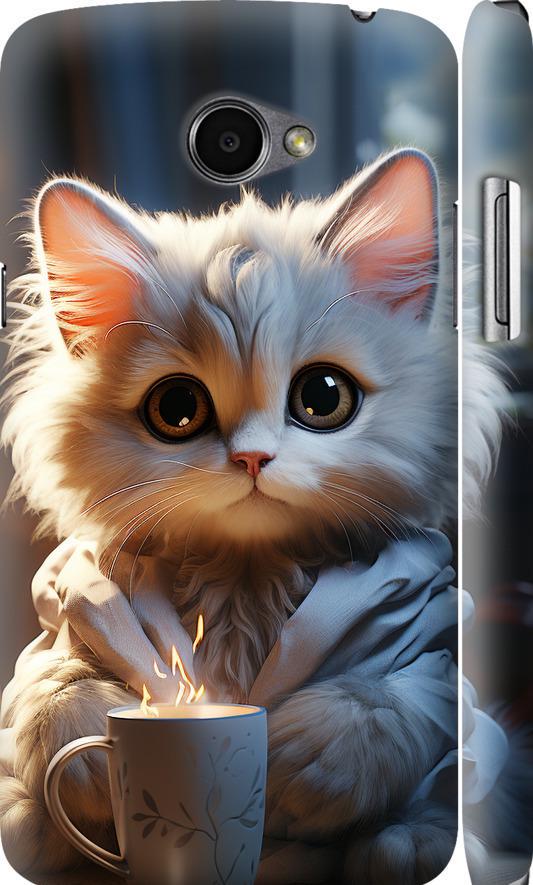 Чохол на LG K5 X220 Білий кіт (5646c-457-42517)