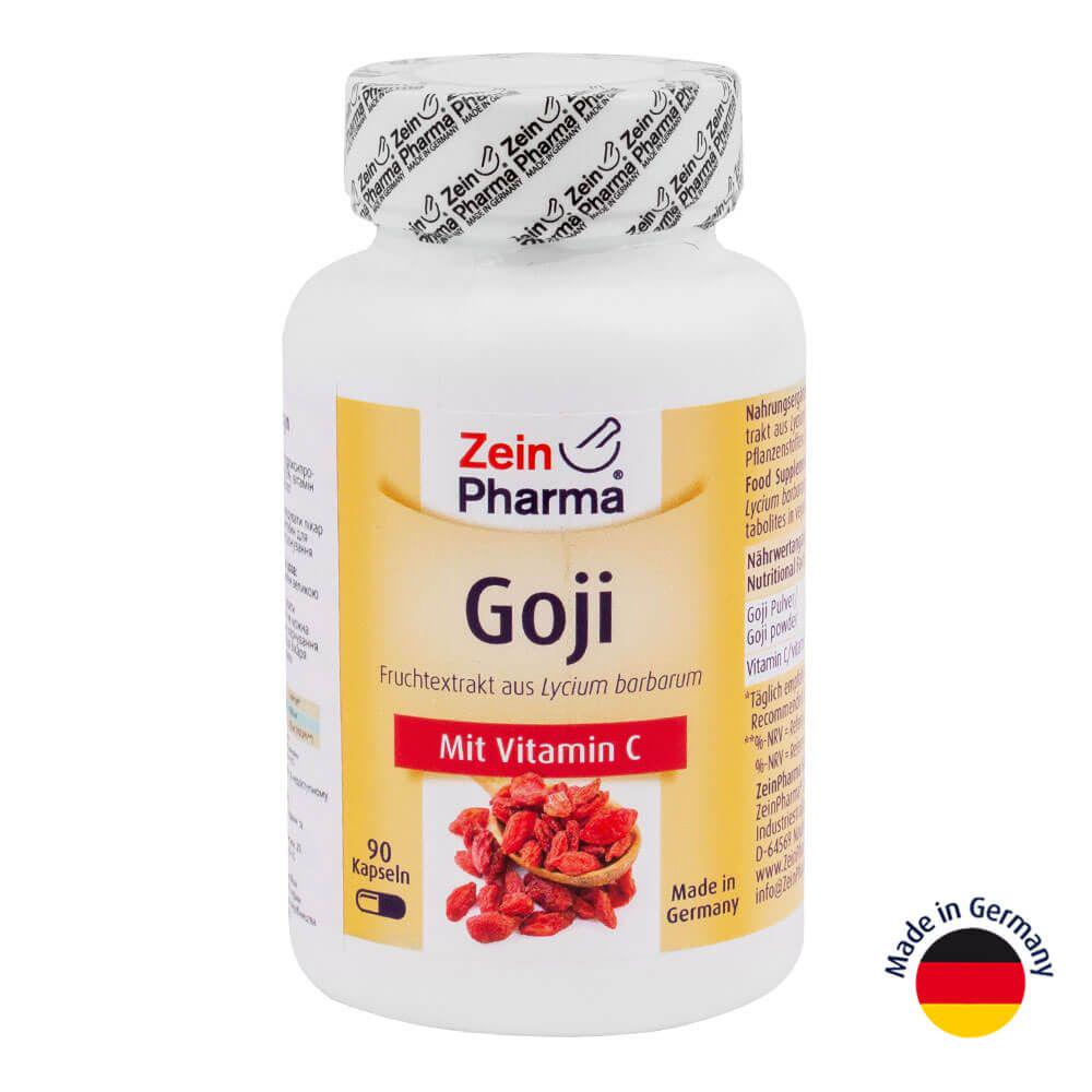 Годжи с витамином ZeinPharma С 500 мг 90 капсул (6221)