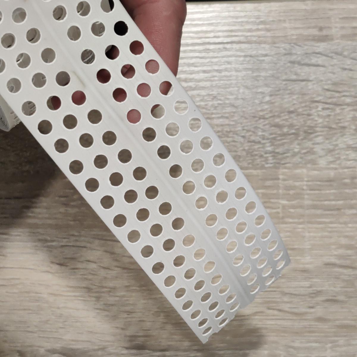 Стрічка для малярських робіт Disfact Premium-Corner Slim кутоформуюча клейка PVC пластик 0,35 мм 30 м Білий (2832) - фото 5