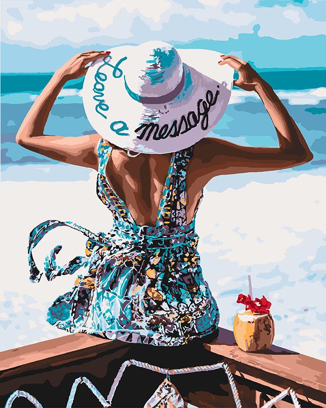 Картина по номерам Идейка Leave a message 40x50 см (KH4578)