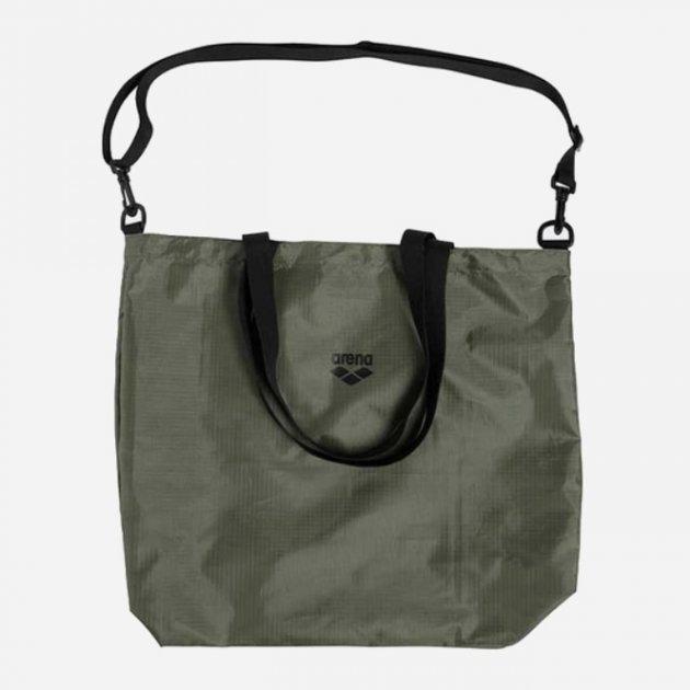 Сумка Arena RIPSTOP PACKABLE TOTE 38х49 см Зеленый/Черный (006422-120) - фото 2