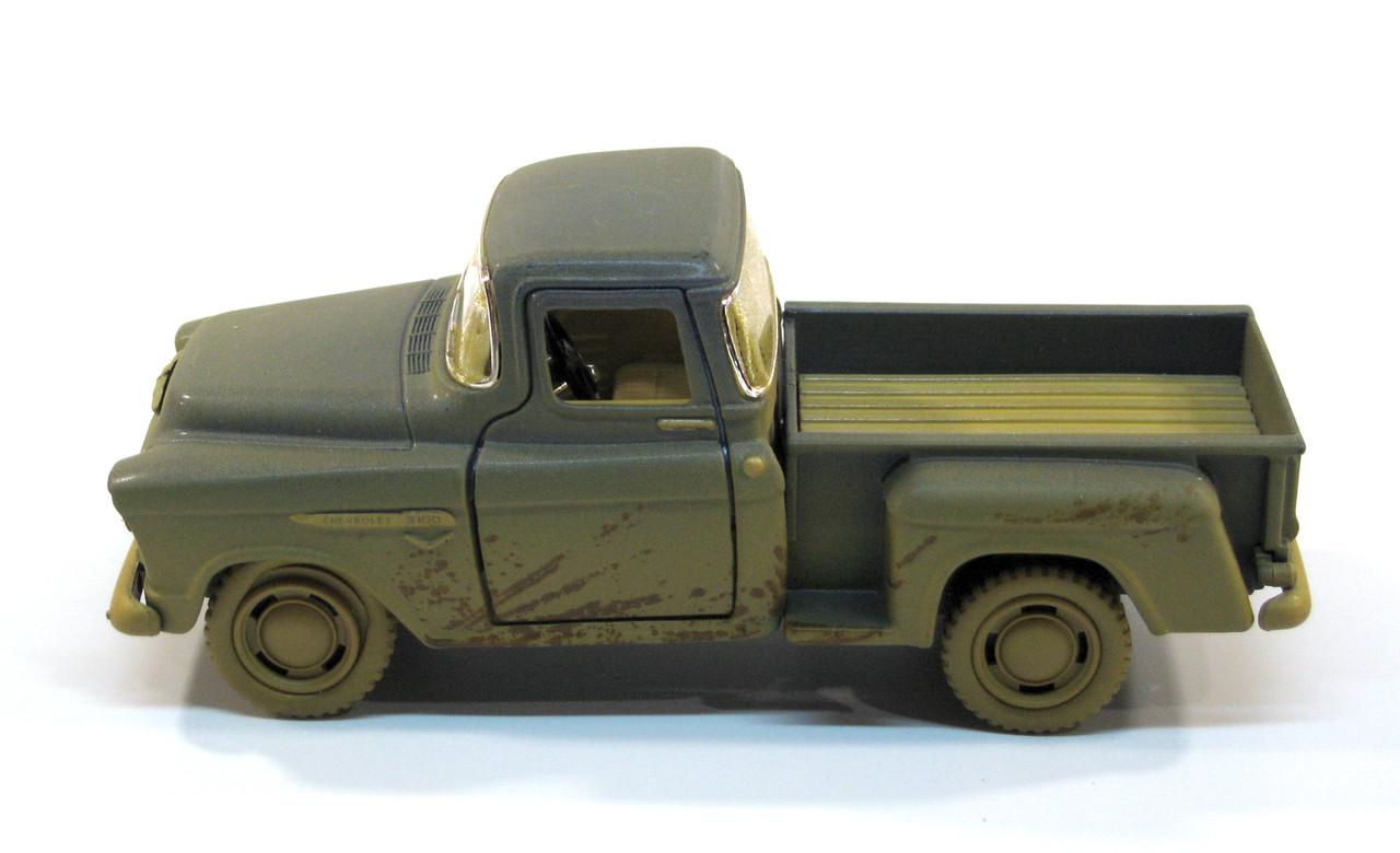 Машина металлическая KT5330Y Chevrolet Stepside Pick-up 1955 Muddy - фото 2 Машина металлическая KT5330Y Chevrolet Stepside Pick-up 1955 Muddy - фото 2