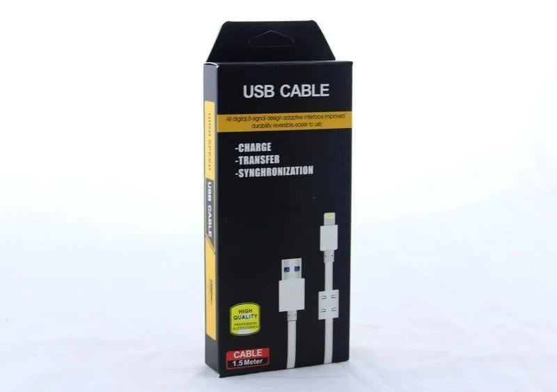 Кабель для телефона High Way Quality USB - Lightning C 1,5 м Белый (4188/2U)