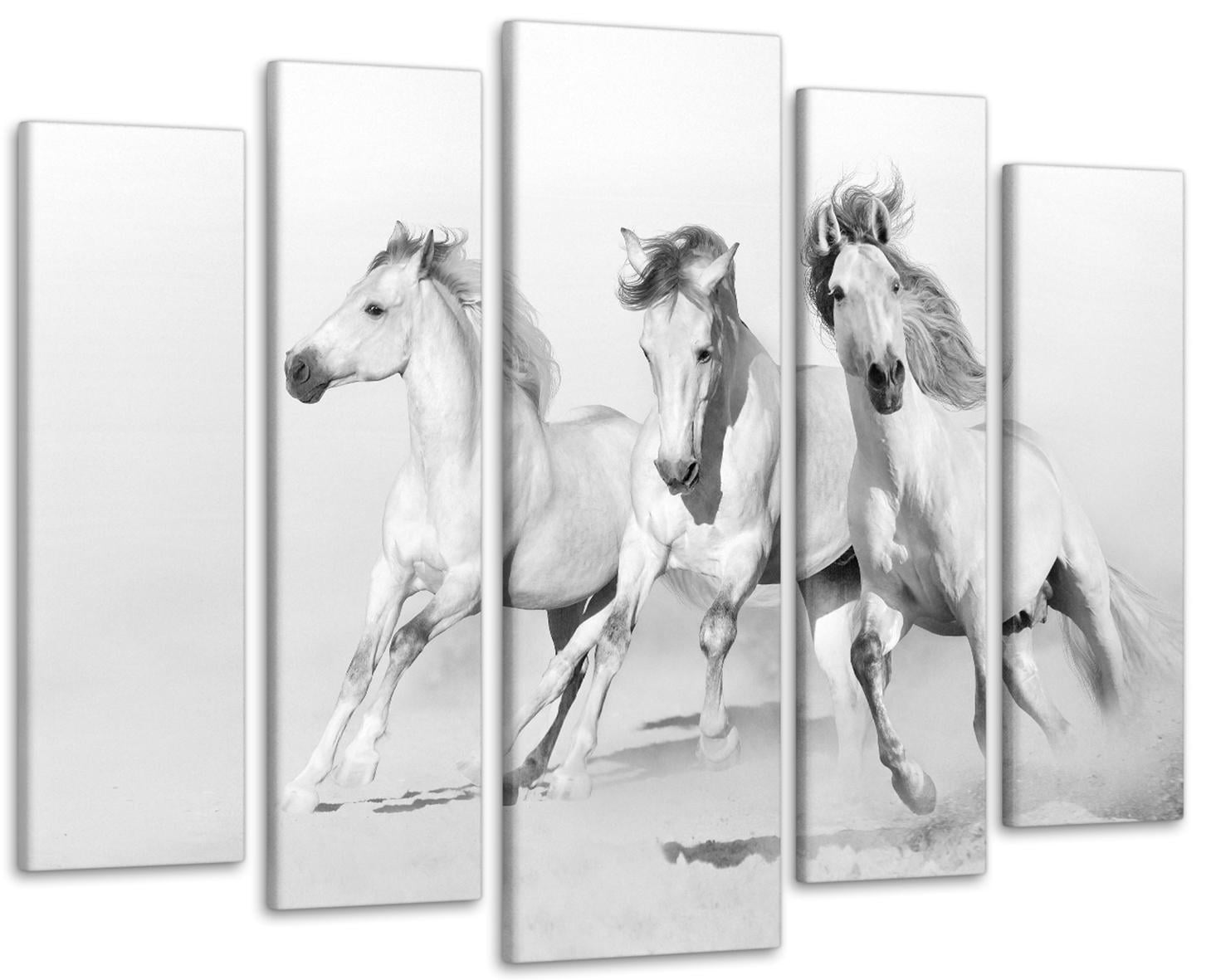 Картина модульна Коні 90х132 см (Art-411_5)