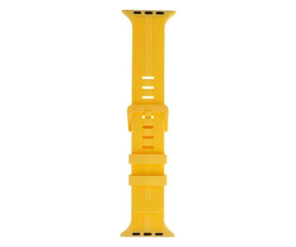 Ремешок Silicone Shine для Apple Watch 42/44/45/49 мм Bright Yellow Ремешок Silicone Shine для Apple Watch 42/44/45/49 мм Bright Yellow