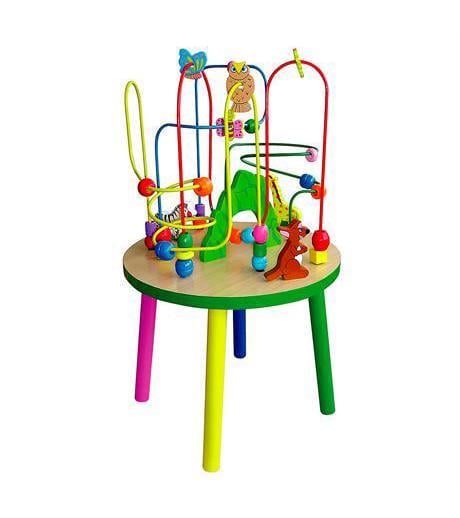 Игровой центр Viga Toys Столик с лабиринтом (18297) Игровой центр Viga Toys Столик с лабиринтом (18297)