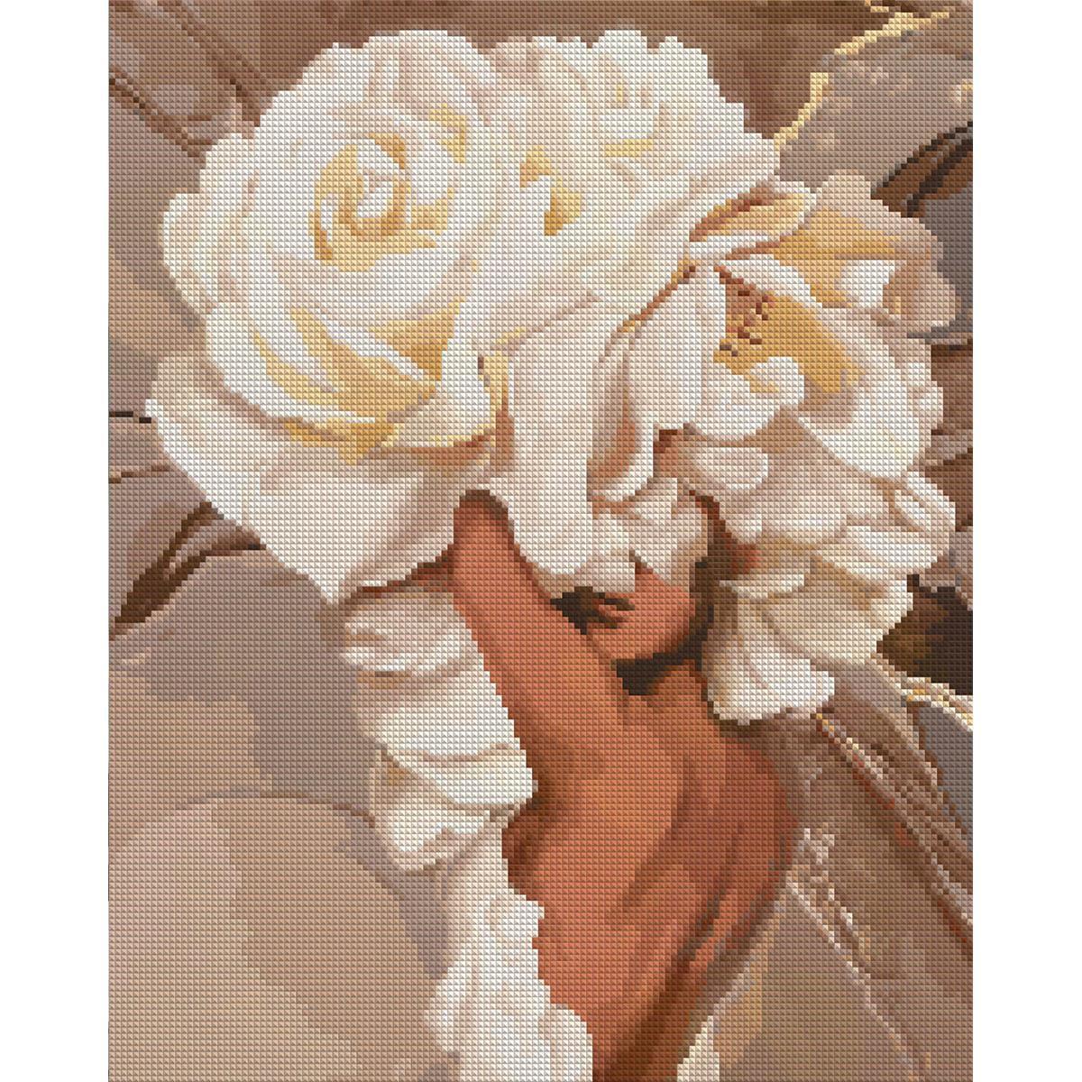 Алмазная мозаика Santi Цветущая красота 40x50 см (Top-954915)