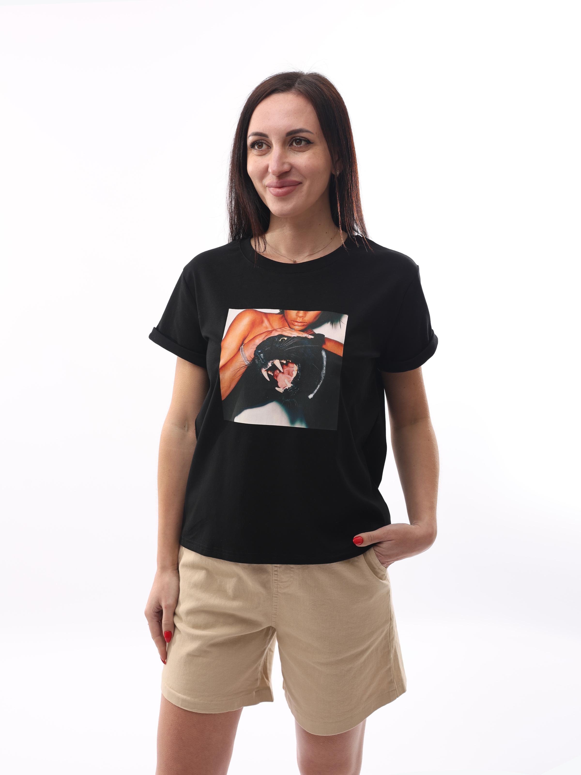 Футболка женская est. 1991 S Черный (277936-S)