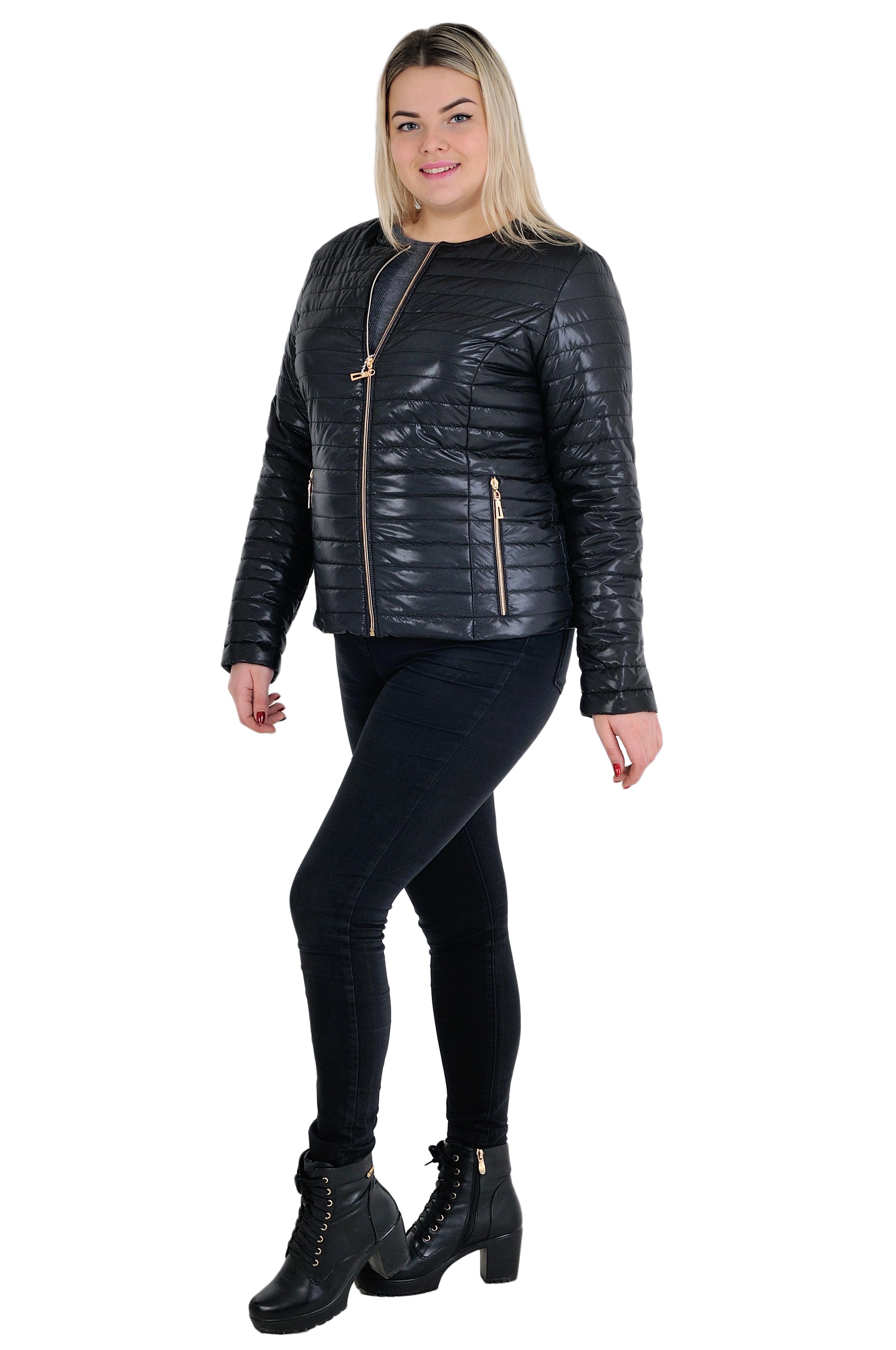 Куртка жіноча Sanny р. 66 Чорний (№3502-бр-мк)