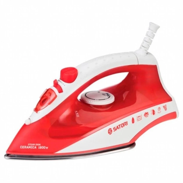 Утюг Satori SI-1820-RD 1800 Вт керамика с вертикальным отпариванием (ПП-01)