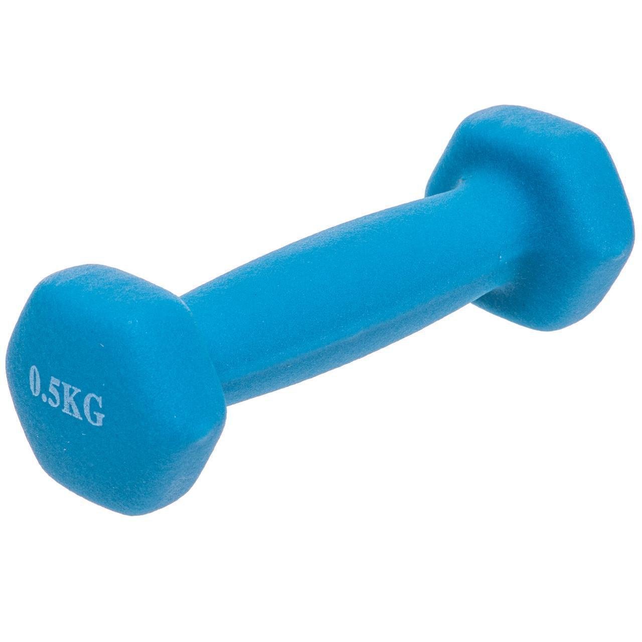 Гантелі для фітнесу з неопреновим покриттям SP-Planeta TA-0001-0_5 1 шт. 0,5 кг